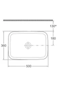 İsvea Isvea Infinity Tezgah Üzeri Lavabo 50Cm Antrasit thumbnail 3