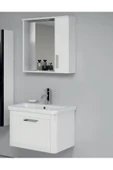 Ece Banyo Note Smart 60 Cm Banyo Dolabı - Beyaz thumbnail 1