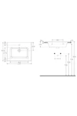 İsvea Isvea Sistemat Flat Lavabo 61 Cm thumbnail 2