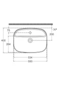 İsvea Isvea Infinity Inset Lavabo 55 Cm thumbnail 2