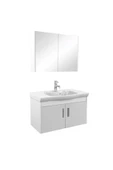 Ece Banyo Beyaz Gama 90 Cm Banyo Dolabı thumbnail 2