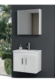 Ece Banyo Gama 65 Cm Banyo Dolabı - Beyaz thumbnail 1