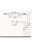 İsvea Isvea Sistemat Flat Lavabo 76 Cm thumbnail 3