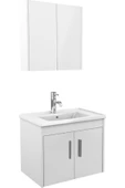 Ece Banyo Gama 65 Cm Banyo Dolabı - Beyaz thumbnail 3