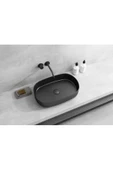 İsvea Infinity 55 Cm Tezgahüstü Antrasit Lavabo thumbnail 2