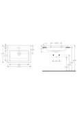Ece Banyo Ece Snow 60 Cm Dolap Uyumlu Lavabo (10Ps50060) thumbnail 2