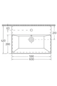 İsvea Isvea Sistemaz Lavabo 60 Cm thumbnail 2