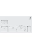 İsvea Sistema Z Frame 90 Cm Lavabo thumbnail 2