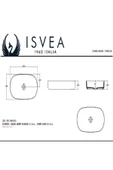 İsvea Isvea Infinity  Tezgahüstü Lavabo 55 Cm thumbnail 2