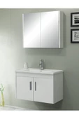 Ece Banyo Gama 80 Cm Banyo Dolabı - Beyaz thumbnail 1