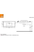 Ece Banyo Linea 101 Cm Lavabo thumbnail 2
