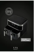 King Pro Kyf32 Magıcchef Plus Dual AirFryer Pişirme Robotu thumbnail 2