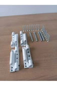 Window Pimapen  Beyaz Pimli Kapı Menteşesi (4Adet) thumbnail 1