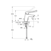 A42484 Artema Solid S Bedensel Engelli Lavabo Bataryası thumbnail 2