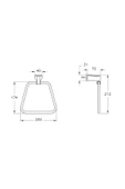 A44084 Vitra Base 800 Halka Havluluk thumbnail 2