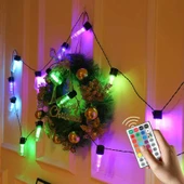 4.5m 10 Led RGB Solar MZ3-006 thumbnail 1