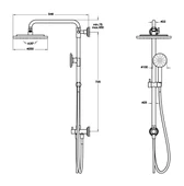Vitra Origin Classic Duş Kolonu A45793 thumbnail 2