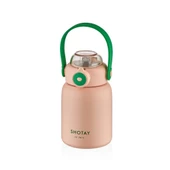 Shotay Çelik Termos Çocuk 500Ml Pembe thumbnail 1