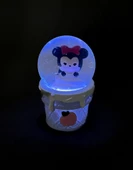 Işıklı Kar Küresi Minnie Mouse 7 cm thumbnail 5