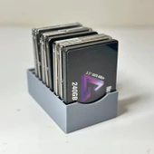 10'LU HARDDİSK, SSD, HDD 2,5 İNÇ SAKLAMA KUTUSU thumbnail 1