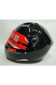 Kask Revenge 2 Solıd A11 Gloss Black Şeffaf Vizörlü 14b thumbnail 2