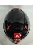 Kask Revenge 2 Solıd A11 Gloss Black Şeffaf Vizörlü 14b thumbnail 7