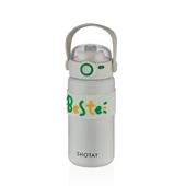 Shotay Çelik Matara Çocuk 500Ml Beyaz thumbnail 1
