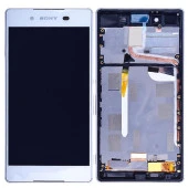 Sony Z4 Lcd Ekran Dokunmatik Orjinal Çerçeveli Panel thumbnail 1