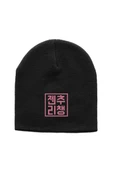 Blackpink JenChooLiChaeng Hangul Siyah Örme Bere thumbnail 1