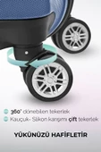 Polo&Sky Spring Model Lacivert Renk Orta Boy Valiz Bavul thumbnail 5