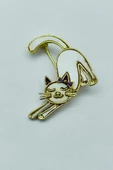 Bastet Kedi Broş Yaka İğnesi thumbnail 3