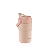 Shotay Askılı Mug Çelik Bardak 450Ml Pastel Pembe thumbnail 2