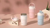 Shotay Askılı Mug Çelik Bardak 450Ml Pastel Pembe thumbnail 10