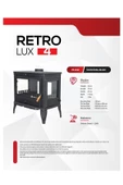 flamestove  Retro 4 Lüxdöküm Soba Fs043 thumbnail 8