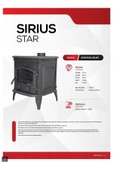 flamestove  Sirius Star Döküm Soba Fs016 thumbnail 7