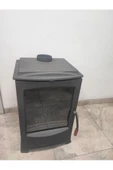 flamestove  Lodi Tek Camlı Çelik Soba thumbnail 1