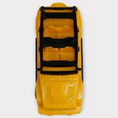 Çek Bırak Arabalar 10 Cm - Sarı Jeep thumbnail 5