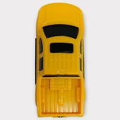 Çek Bırak Arabalar 10 Cm - Sarı Pick-Up thumbnail 5