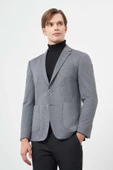 Füme  Örme Mono Yaka 6 Drop Slim Fit Ceket 1002245154 thumbnail 1