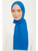 Trend P.monogram Şal 2 21162 Saks Mavisi thumbnail 1
