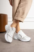 Beyaz Rahat Kalıp Kadın Sneaker thumbnail 4