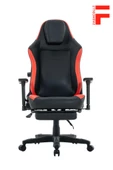 Fashcolle Globe Pro Black-Red Oyuncu Koltuğu thumbnail 1