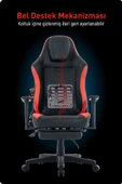 Fashcolle Globe Pro Black-Red Oyuncu Koltuğu thumbnail 6