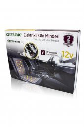 Elektrikli Oto Minderi Sırtlı Termostatlı 12v thumbnail 6