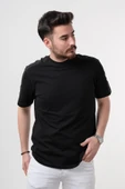 SIFIR YAKA OVERSİZE ERKEK T-SHİRT thumbnail 7