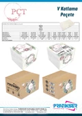 PÇT Horeca Peçete - 100x190mm - 250Ad/Paket thumbnail 3