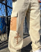 Jack Cactus Premium Designer Baggy Kargo Pantolon thumbnail 2