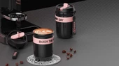 Shotay Strow Çelik Termos Mug 410Ml Pembe thumbnail 5