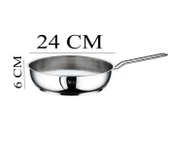 Oms Çelik Tava 24x6 CM thumbnail 3