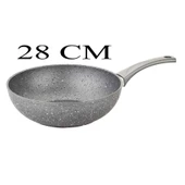 Oms Granit Wok Tava 28x9 CM thumbnail 2
